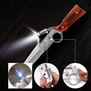 Folding Pocket Tool with Secure Lock Design. Ideal for Camping, Outdoor Activities & Everyday Use