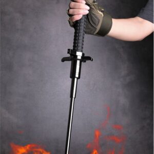 32-Inch Multifunctional Telescopic Trekking Pole — Outdoor Travel, Hiking, and Emergency Aid Tool